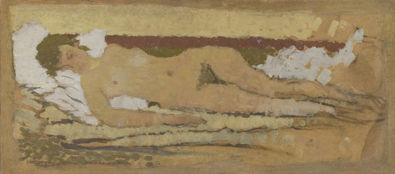 Nu alargado - Pierre Bonnard
