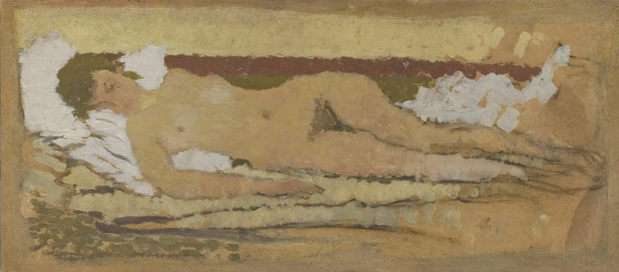 Nu alargado - Pierre Bonnard