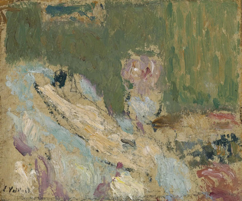 Nu acostado en un sofá - Édouard Vuillard