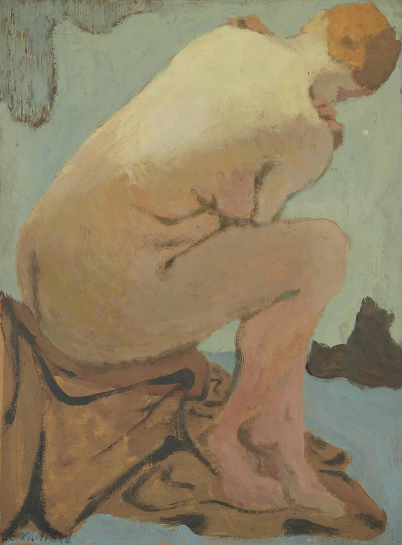 Nu acostado - Édouard Vuillard