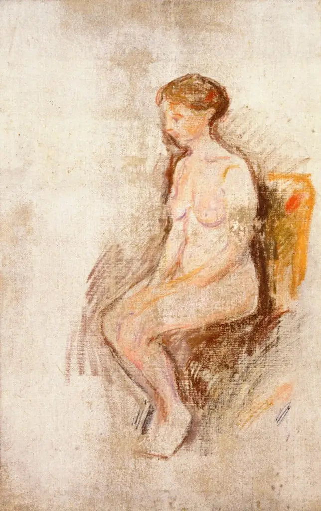 Mujer sentada - Edvard Munch