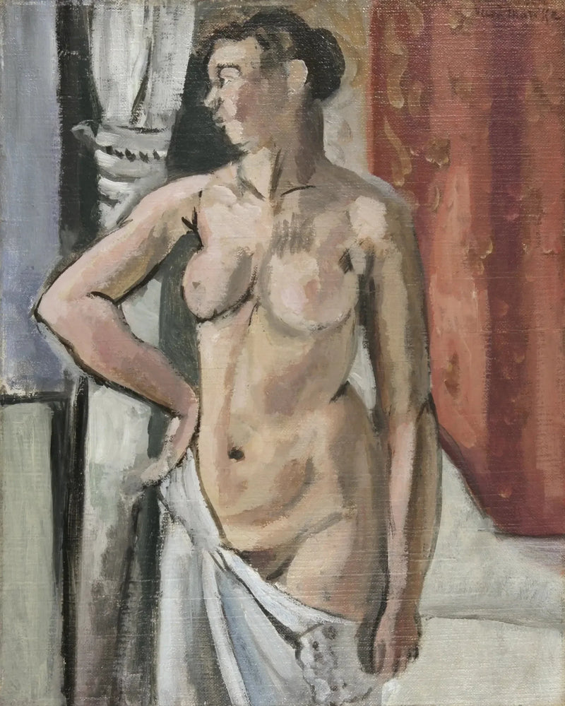 Mujer desnuda con drapeado - Henri Matisse