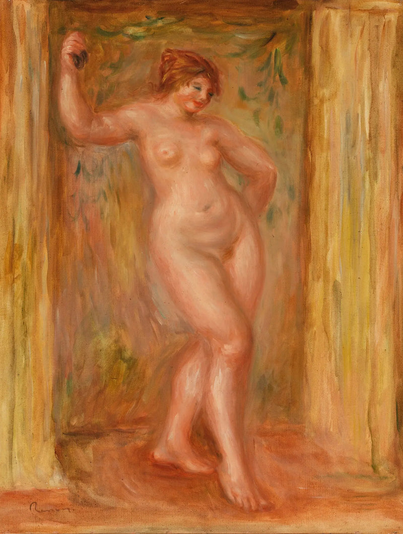 Mujer desnuda con castañuelas - Pierre-Auguste Renoir