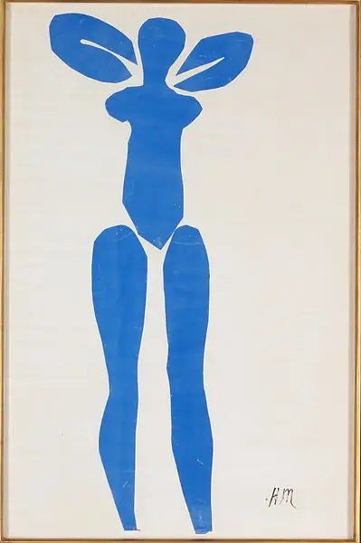 Nu azul de pie - Henri Matisse