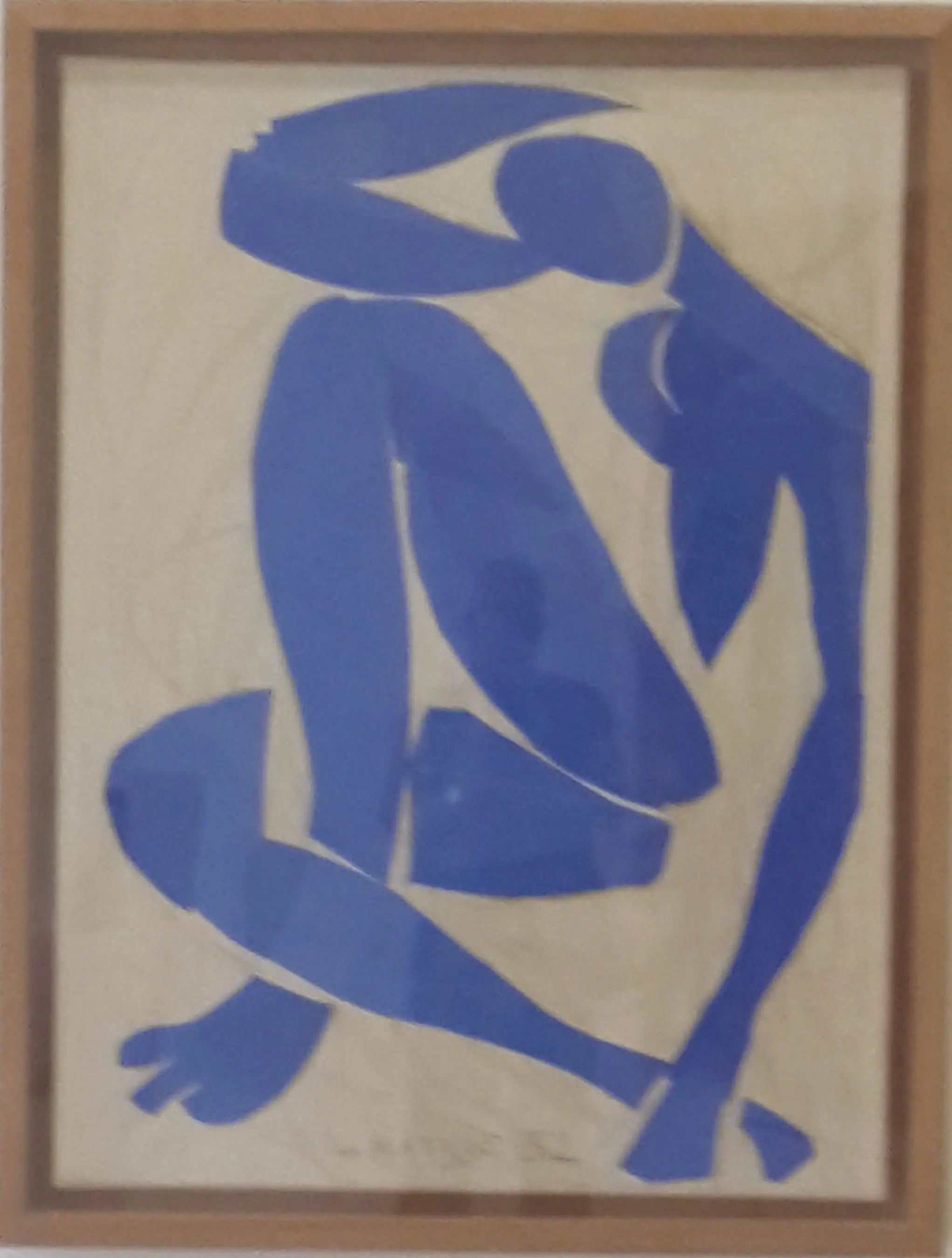Reproduction du tableau « Nu bleu IV - Henri Matisse » par Alpha Reproduction en peinture à l’huile
