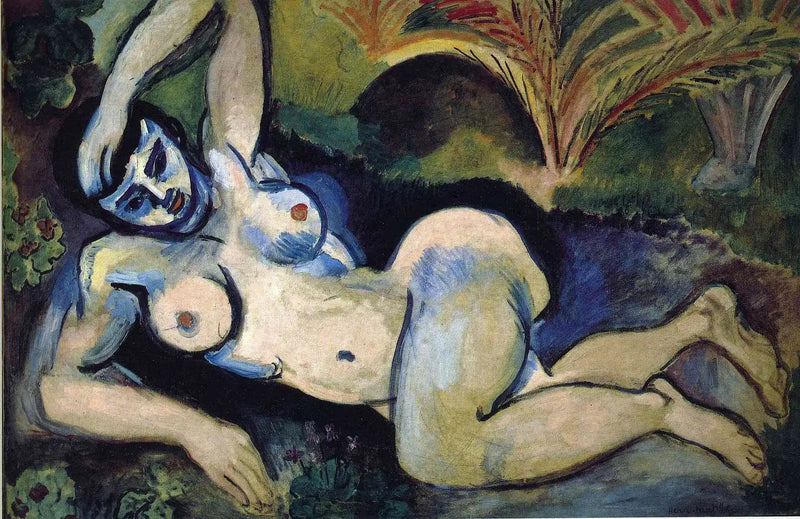 Azul nu (recuerdo de Biskra) - Henri Matisse