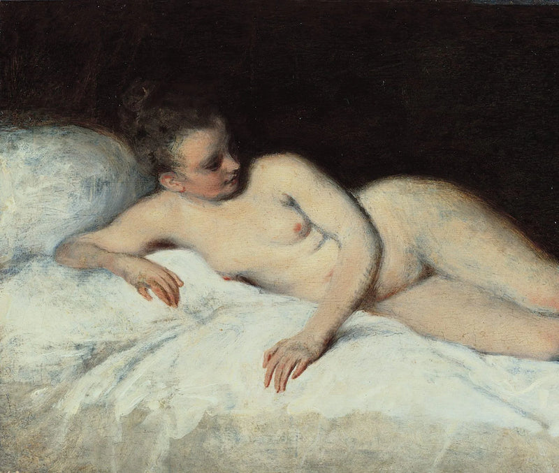 Nu acostado - Antoine Watteau