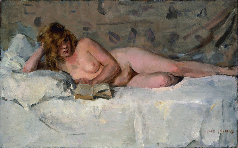 Desnudo reclinado (Sjaantje van Ingen) - Isaac Israels