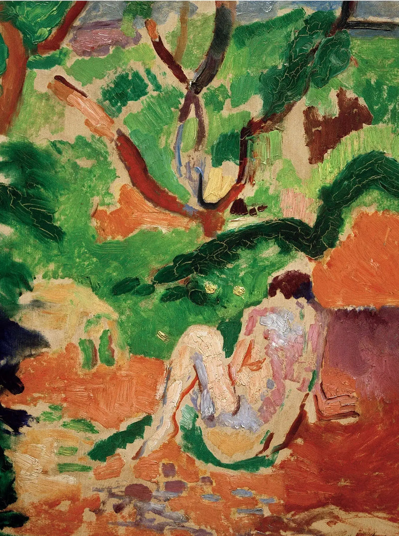 Desnudo en el bosque - Henri Matisse