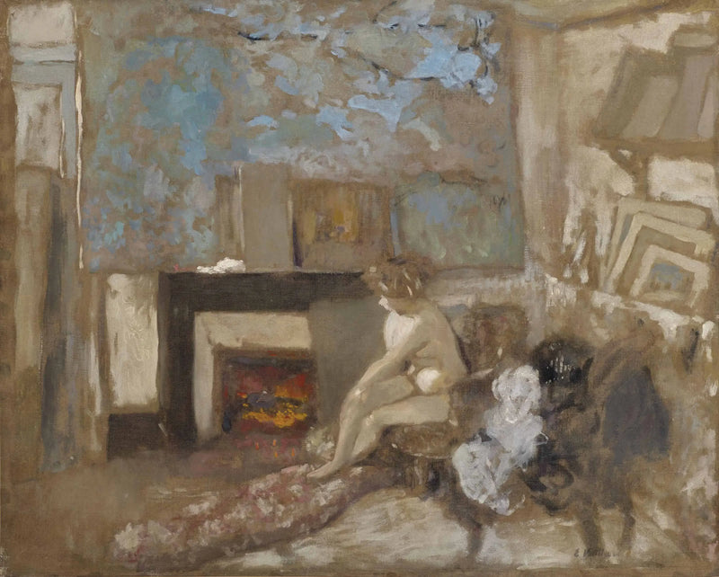 Solo en el apartamento de la calle Truffaut - Édouard Vuillard