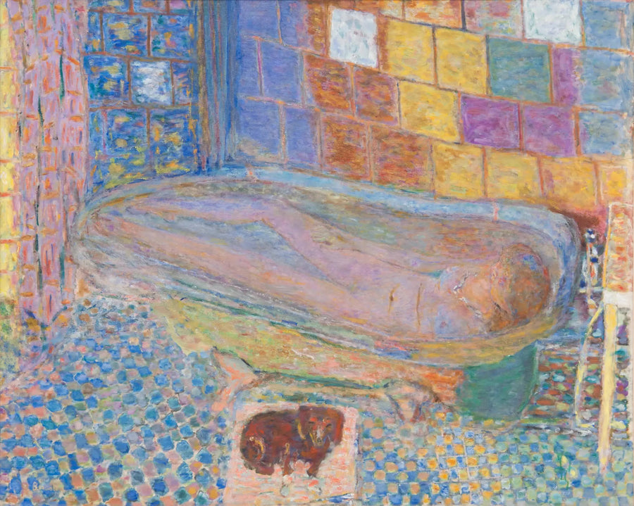Desnuda en la bañera - Pierre Bonnard