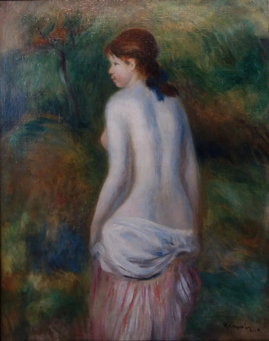 Desnudo en un paisaje - Pierre-Auguste Renoir