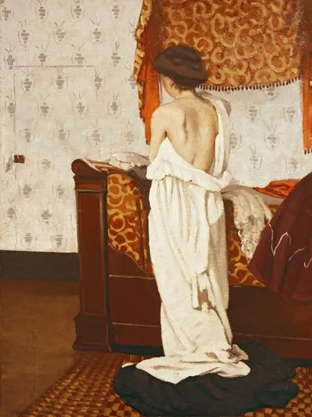 Nu de dos en un interior - Félix Vallotton