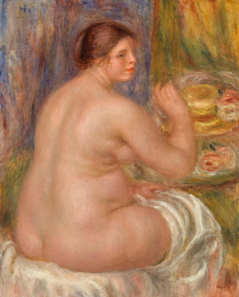 Desnudo de espaldas - Pierre-Auguste Renoir