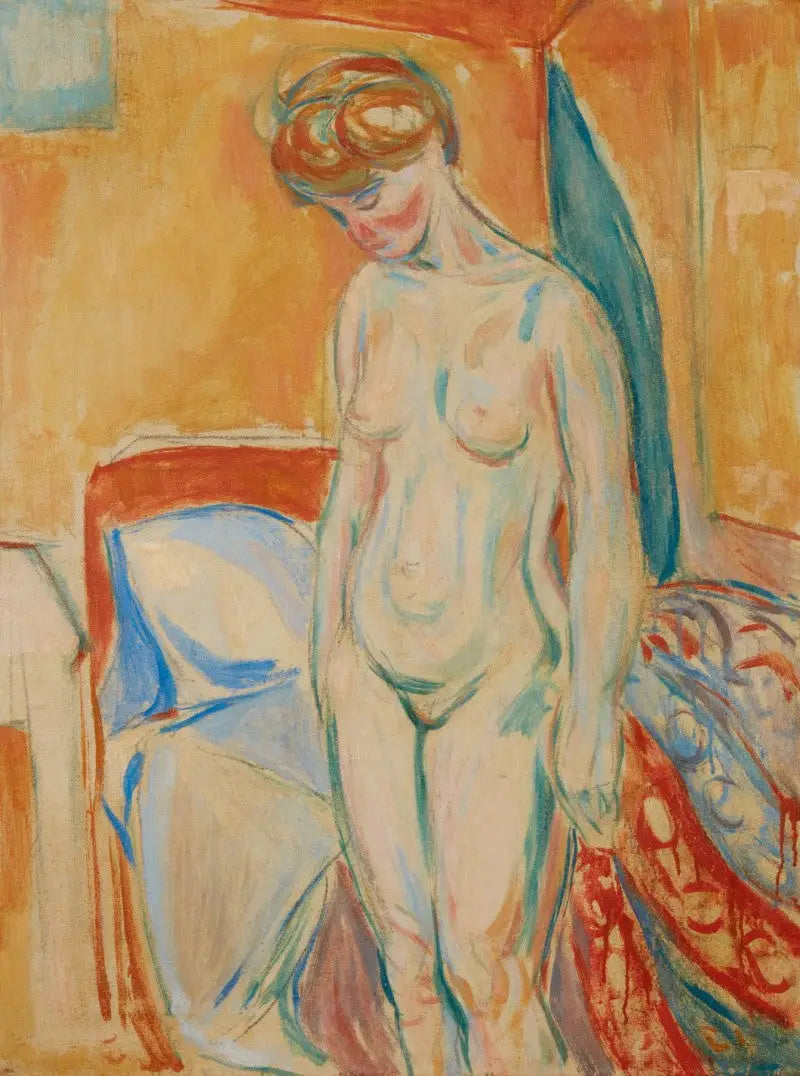 Nu de pie - Edvard Munch