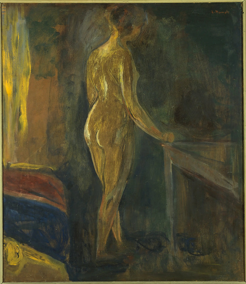 Nu de pie - Edvard Munch