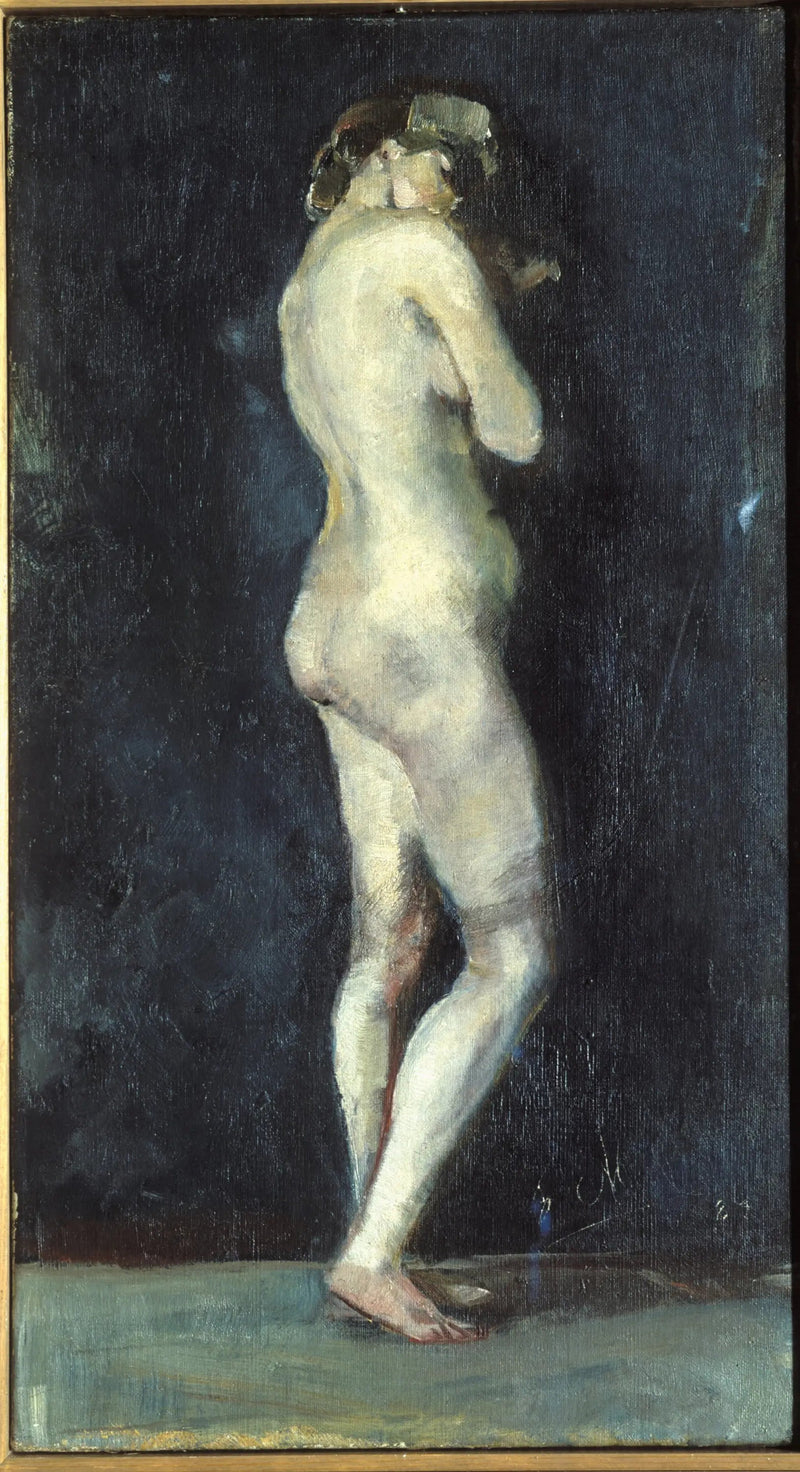 Mujer desnuda de pie - Edvard Munch