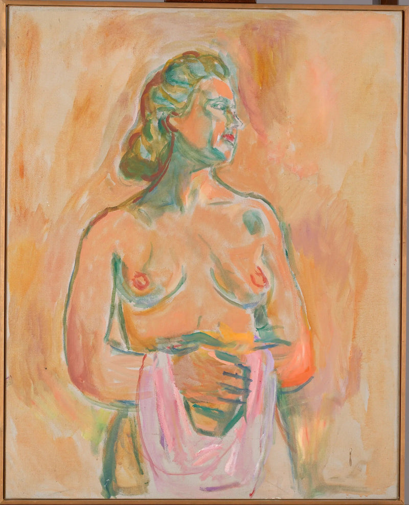 Mujer desnuda - Edvard Munch
