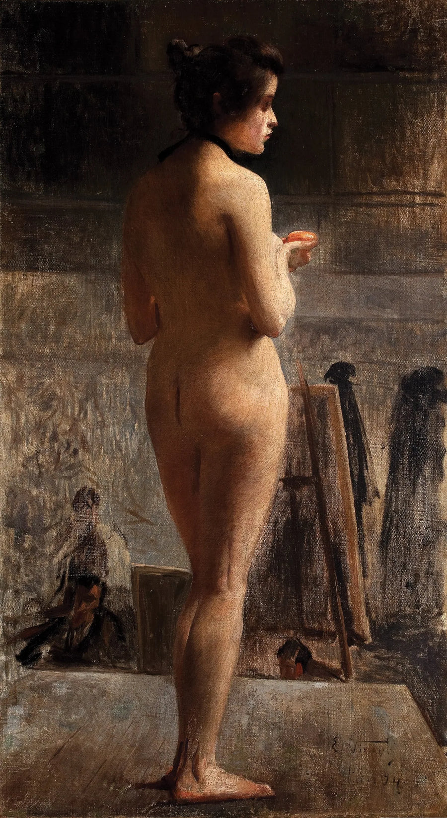 Nu féminin - Eliseu Visconti