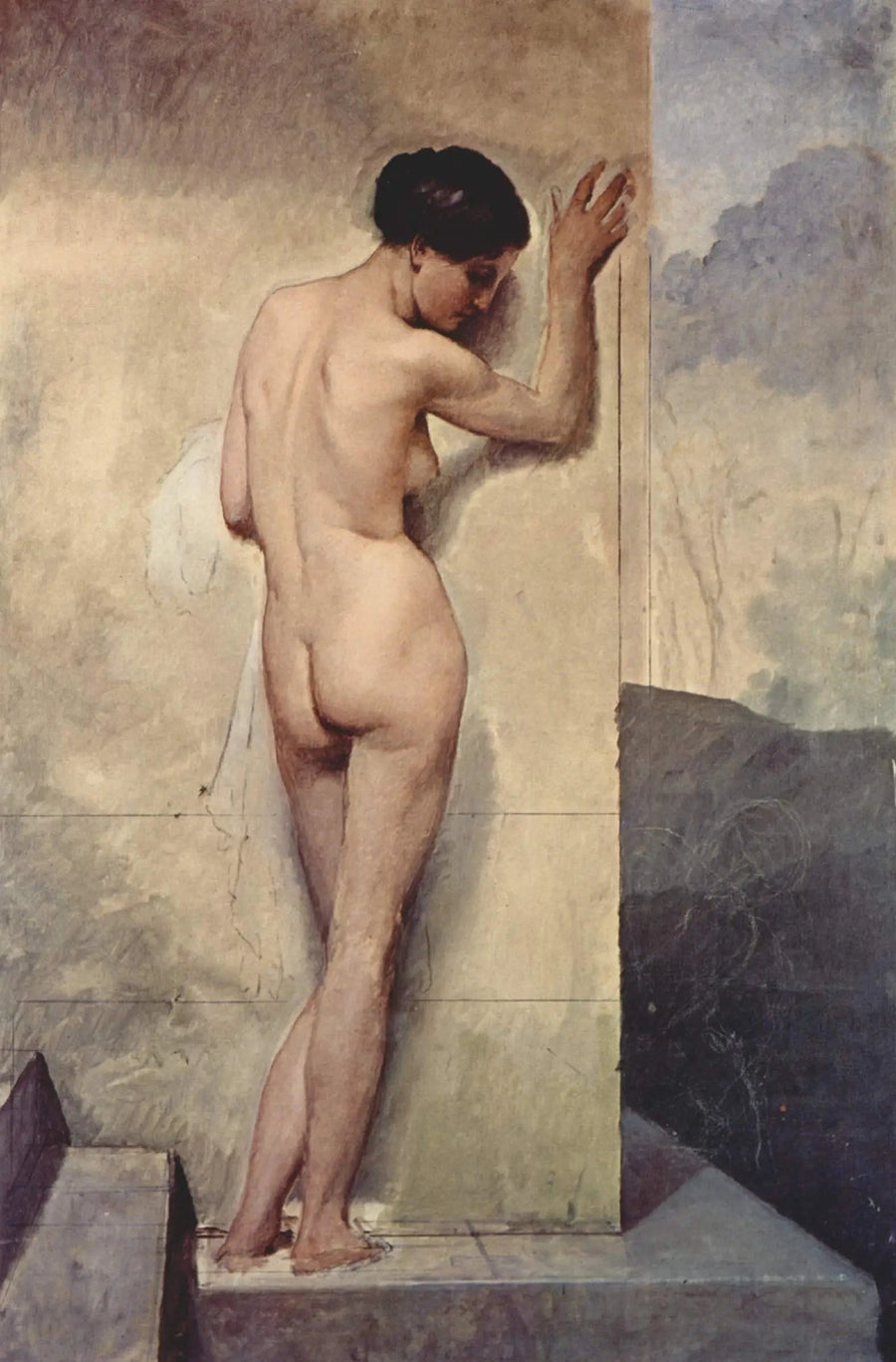 Nu femenino - Francesco Hayez