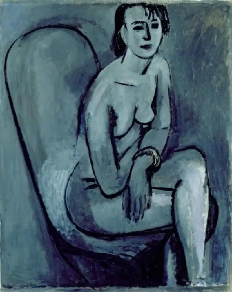 Nu gris con pulsera - Henri Matisse