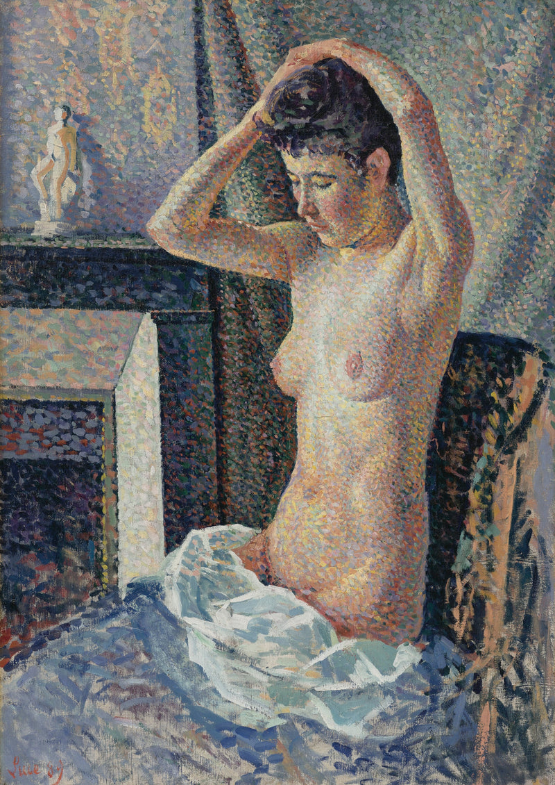No se peina - Maximilien Luce