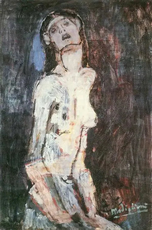 Nu sufriendo - Amedeo Modigliani