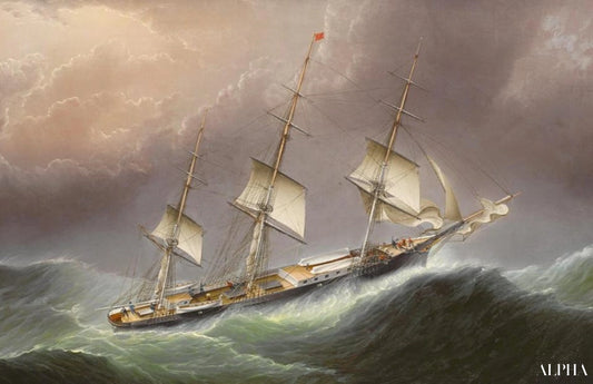 Nuage volant - James E. Buttersworth - Reproductions de tableaux et peintures haut de gamme