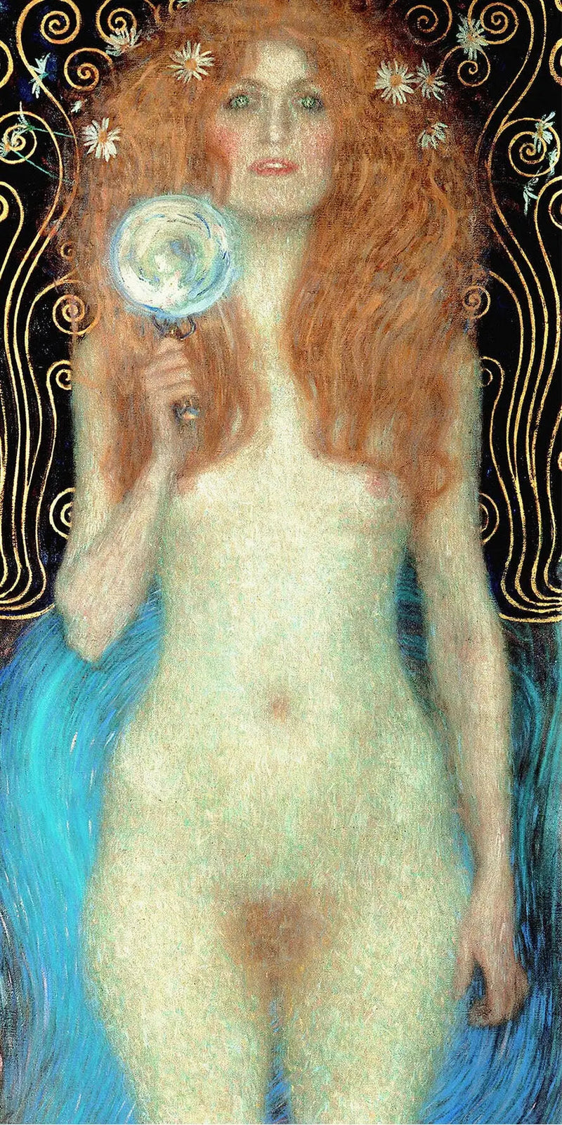 Nuda Veritas (detalle) - Gustav Klimt