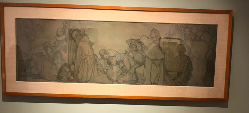 Panel derecho de Nuestros Dioses - Saturnino Herráñ Guinchard