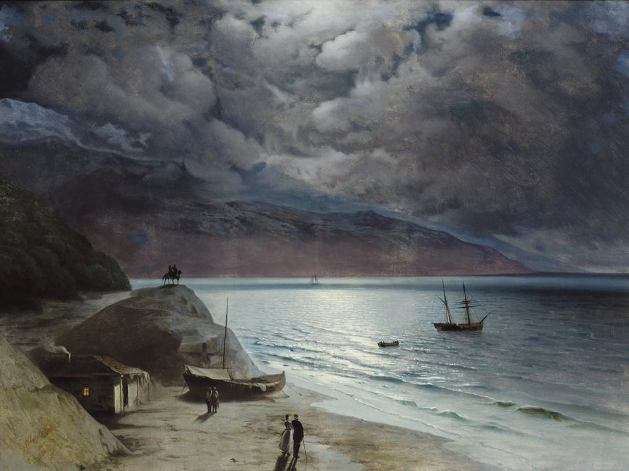 Noche en Gurzof - Iván Aïvazovski