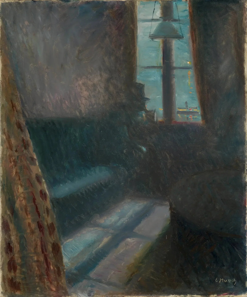 Noche en Saint-Cloud - Edvard Munch