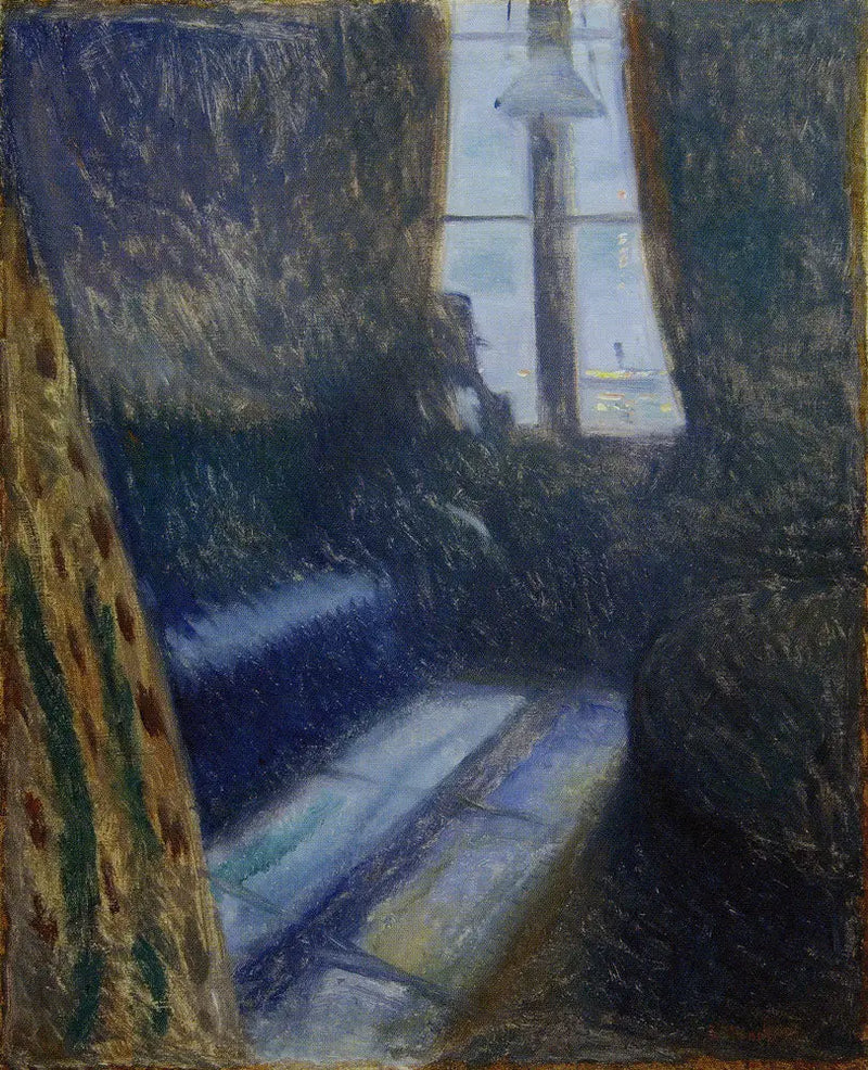Noche en Saint-Cloud - Edvard Munch