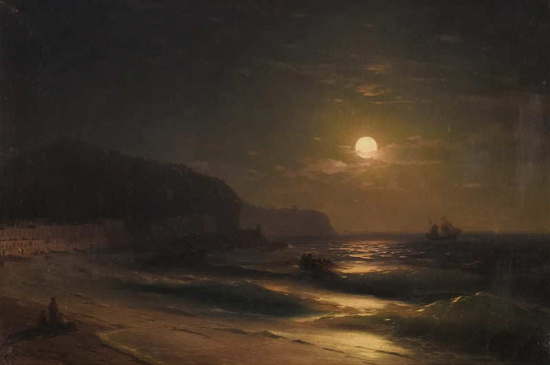 Noche a la luz de la luna - Ivan Aïvazovski