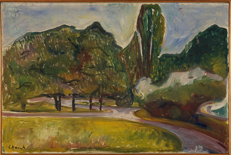 Noche de verano en Studenterlunden - Edvard Munch