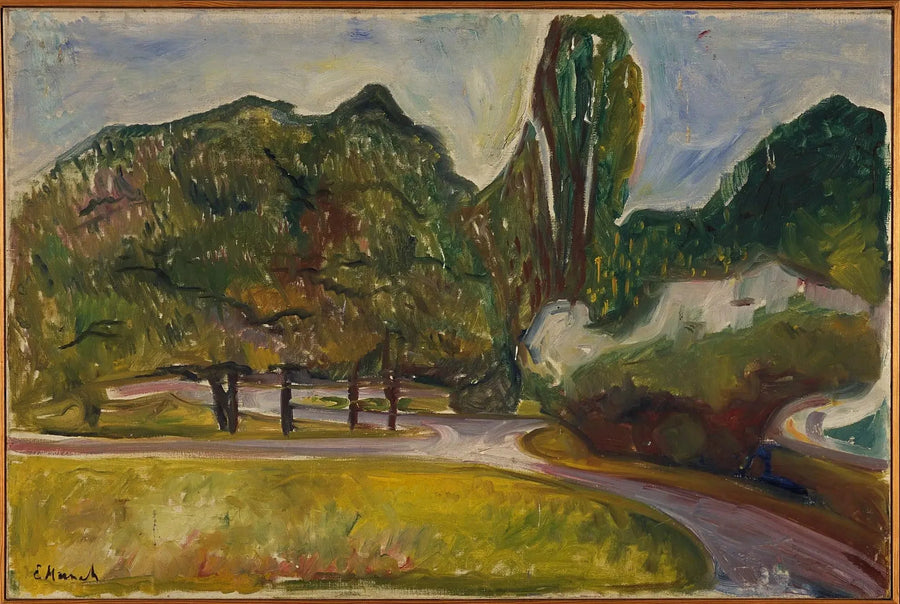 Noche de verano en Studenterlunden - Edvard Munch