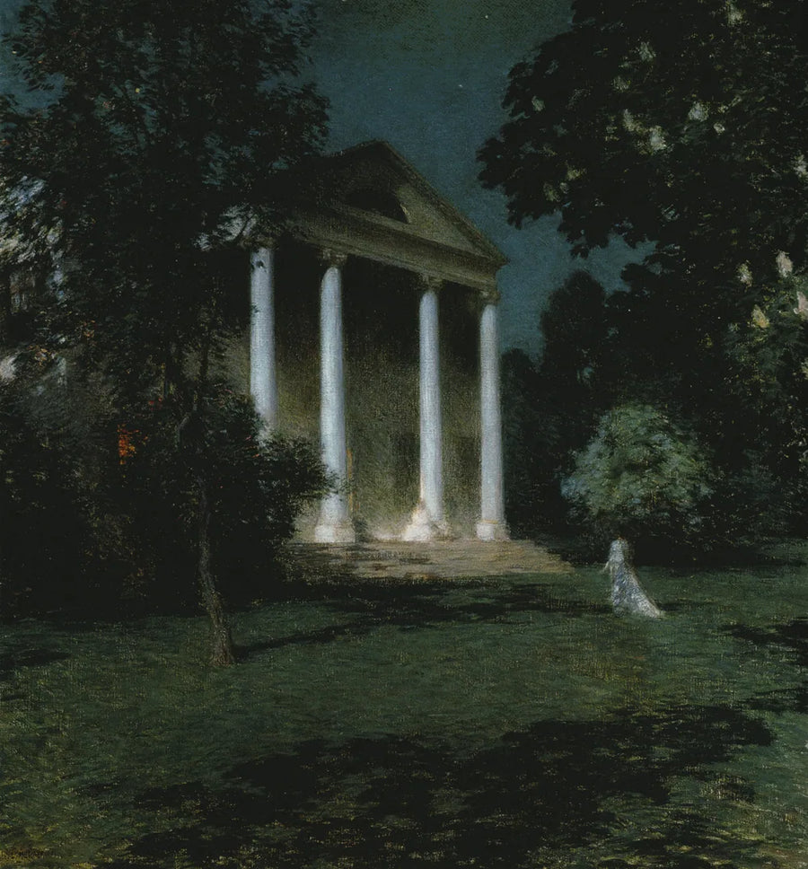 Noche de mayo - Willard Metcalf