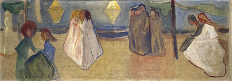 Noche de verano (Friso Reinhardt) - Edvard Munch