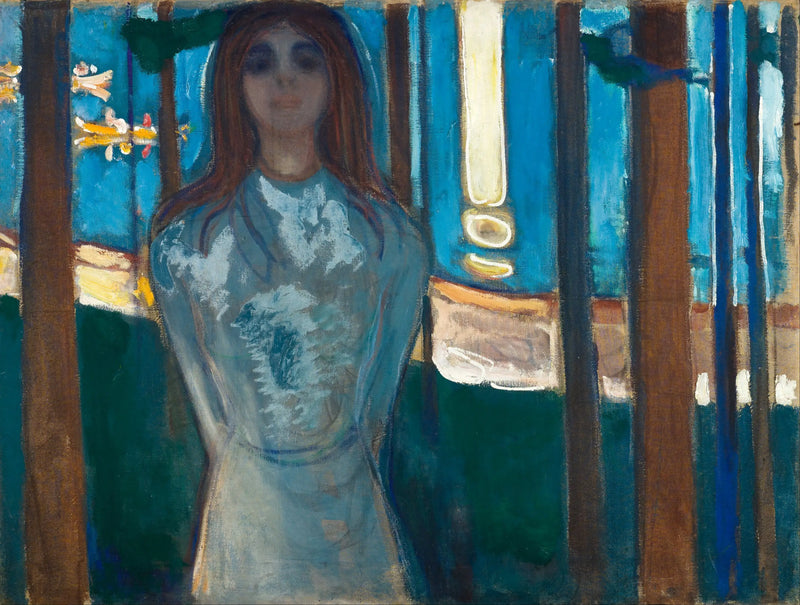 Noche de verano. La Voz - Edvard Munch