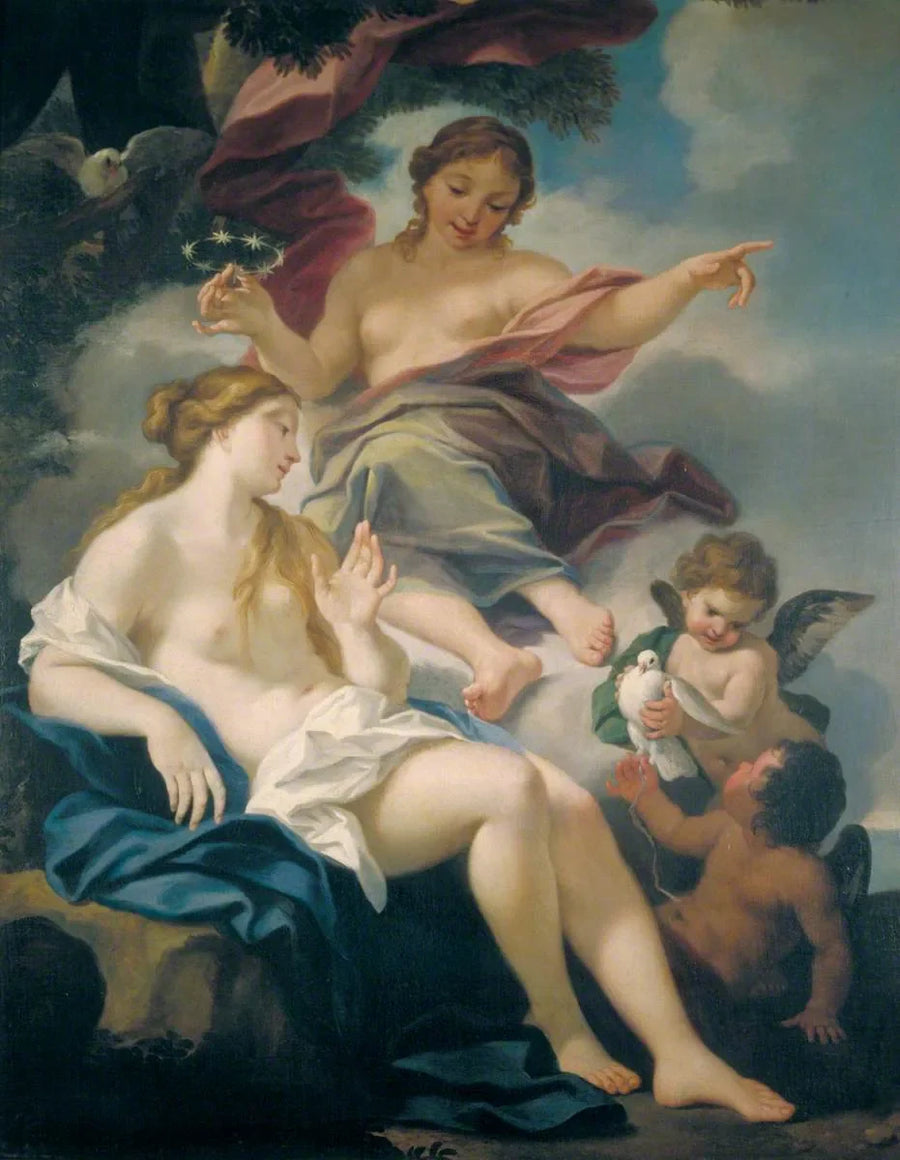 Noche y mañana - Luca Giordano