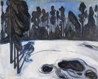 Noche estrellada - Edvard Munch