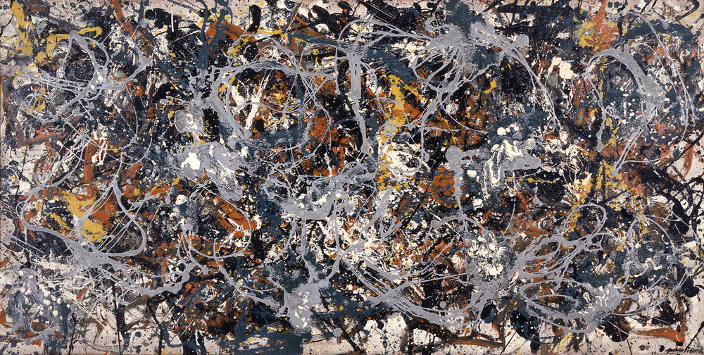 Numéro 3, 1950 - Jackson Pollock image 1 reproduction réalisée par Alpha Reproduction
