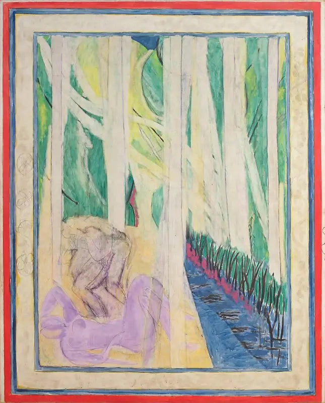 Ninfa en el bosque - Henri Matisse