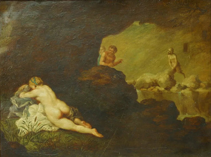 Nymphe endormie - Johann Liss