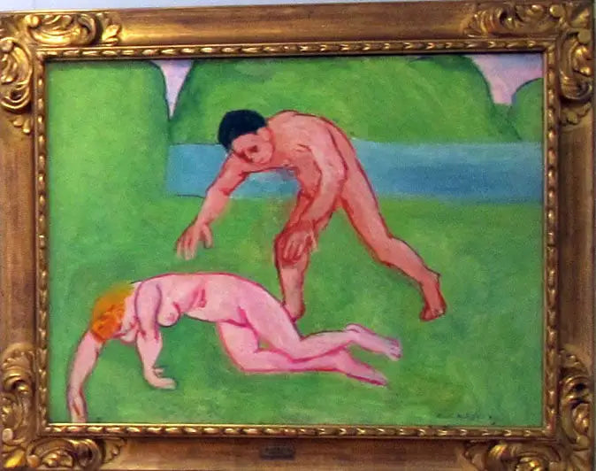 Ninfa y Sátiro - Henri Matisse
