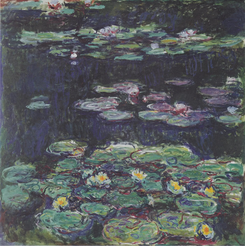 Nenúfares blancos y amarillos - Claude Monet