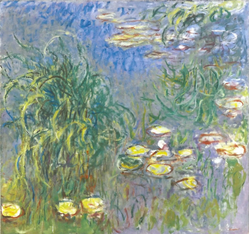 Nenúfares, ramo de hierbas - Claude Monet
