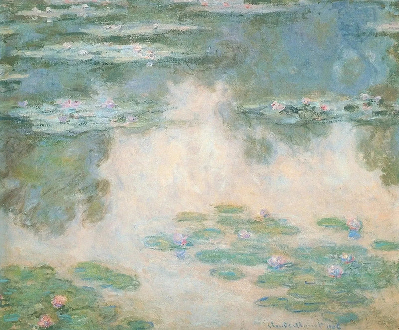 Nenúfares, museo Mohamed Mahmoud Khalil W1695 - Claude Monet