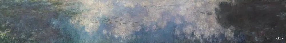 Nymphéas, les nuages - Claude Monet - Reproductions de tableaux et peintures haut de gamme