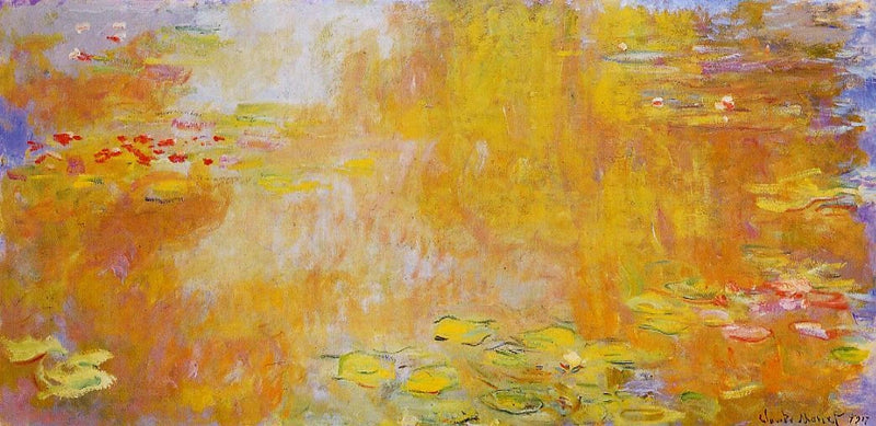 Nenúfares en Giverny, Nantes W1886 - Claude Monet
